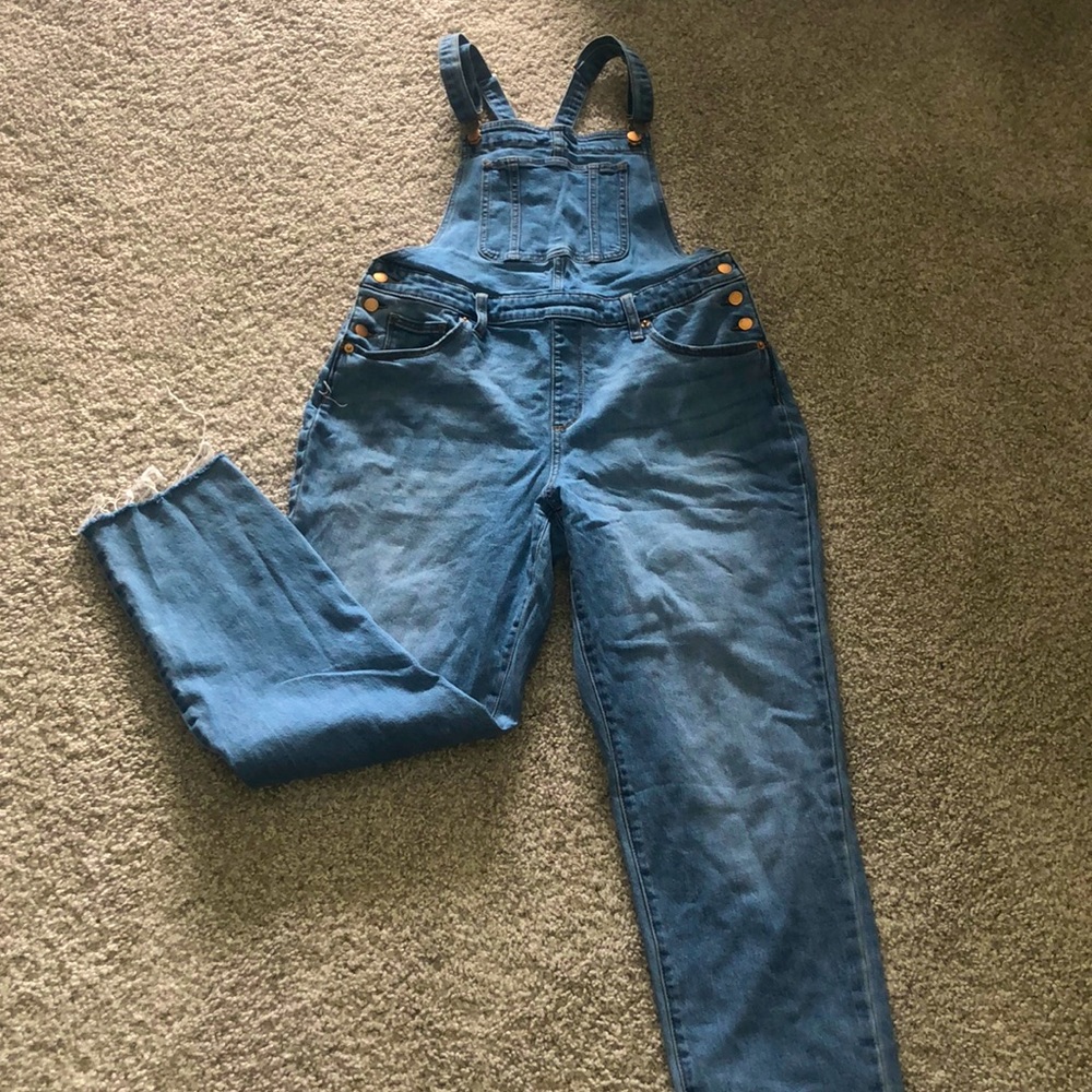 Denim Overalls